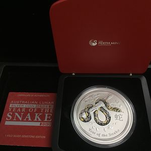 Year of the Snake Coloured Kilo
