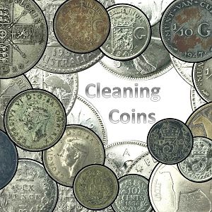 Title page for Cleaning Silver Coins Album