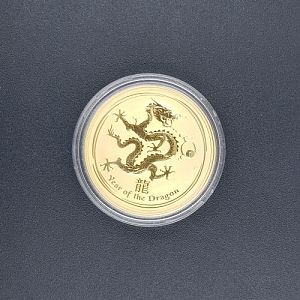 PM Year Of The Dragon Gold Coin - 0.5oz