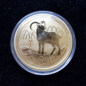 Auction 95 - Perth Mint 2015 Year Of The Goat Gold Coin - 1oz (Series 2)
