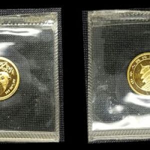 Auction 106 - 1995 Chinese Panda Gold Coin - .05oz