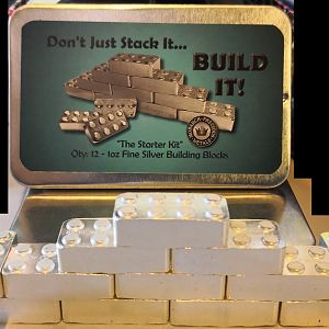 Monarch Silver Lego Stacked