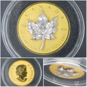 Auction #116 - 2018 $200 30th Anniversary Of The Silver Maple Leaf - Pure Gold Coin 1oz