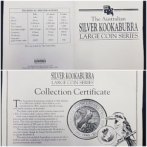 Auction #119 - Certificate