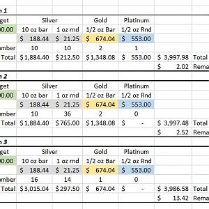 Budget Options