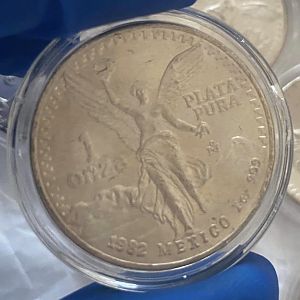 1oz - 1982 Libertad BU