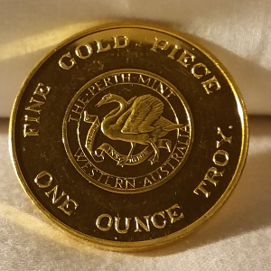 PM 1oz Swan Medallion