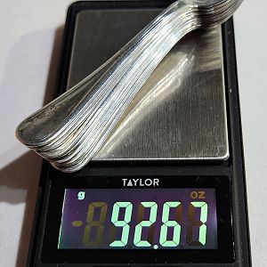 Spoons Total Weight