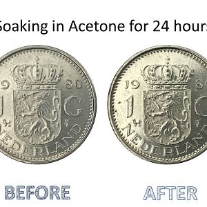 Cleaning coins