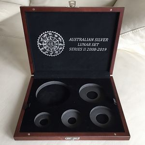 Coin Box 5 coin silver Lunar Series 2 coin box (Pic 1)