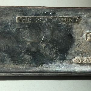 Perth Mint 100oz Old Style Bar