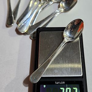 Spoons Single Weight