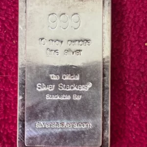 Silverstacker.com 10oz silver bar
