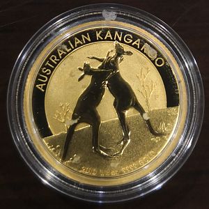 2010 025oz Gold Boxing Kang