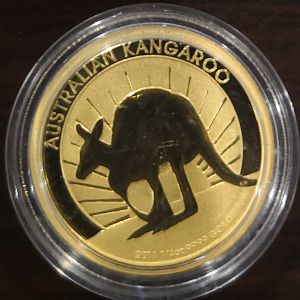 2011 025oz Gold Kang Sunset