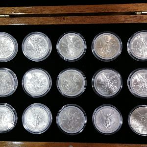 1982-2022 1oz Silver Libertad BU