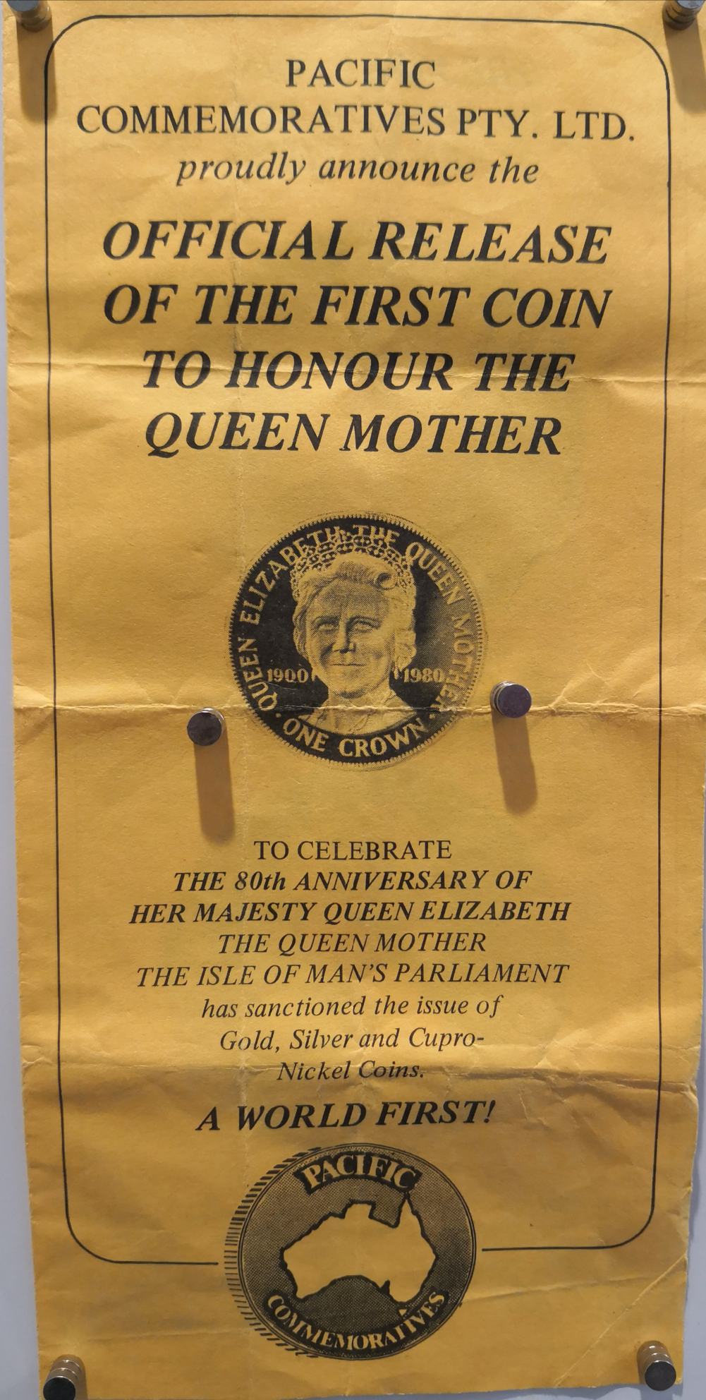 1980 Queen Mother Proof Advertising #1