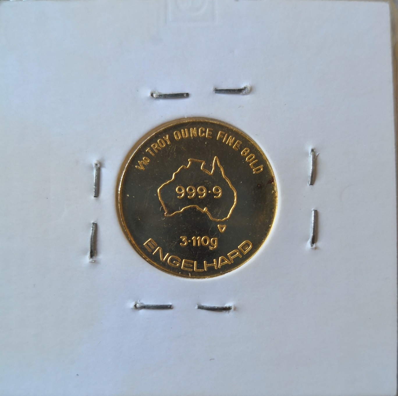 1981 1/10oz AUSTRALIAN GOLD PROSPECTOR