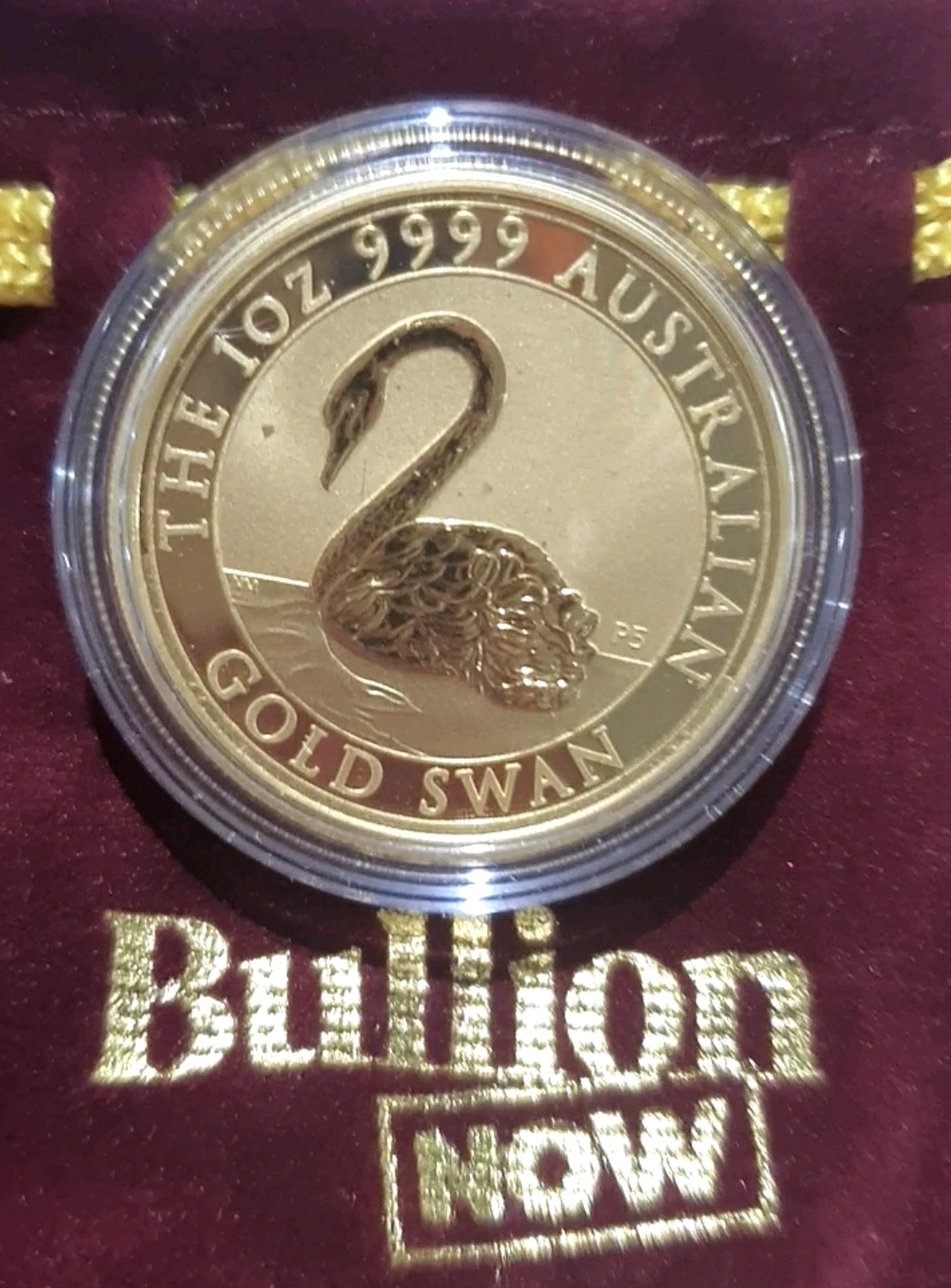 2021 1oz Gold Swan