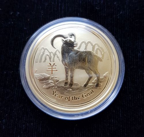 Auction 95 - Perth Mint 2015 Year Of The Goat Gold Coin - 1oz (Series 2)