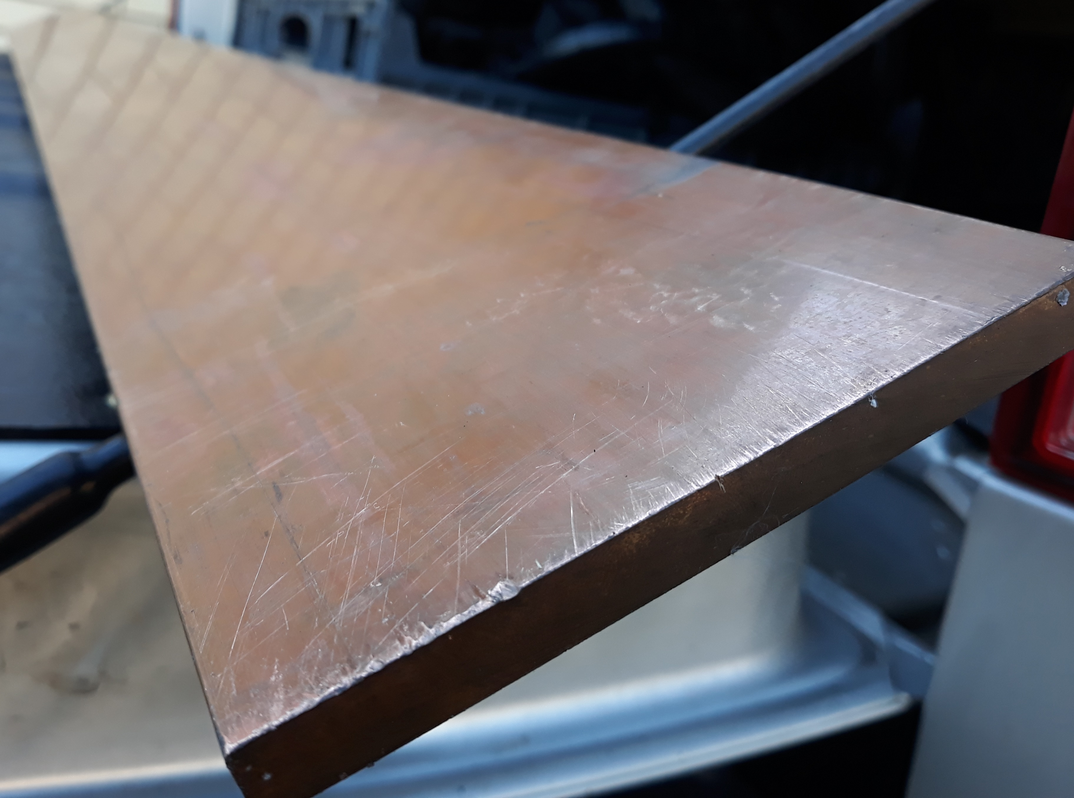 Copper Flat Bar 2