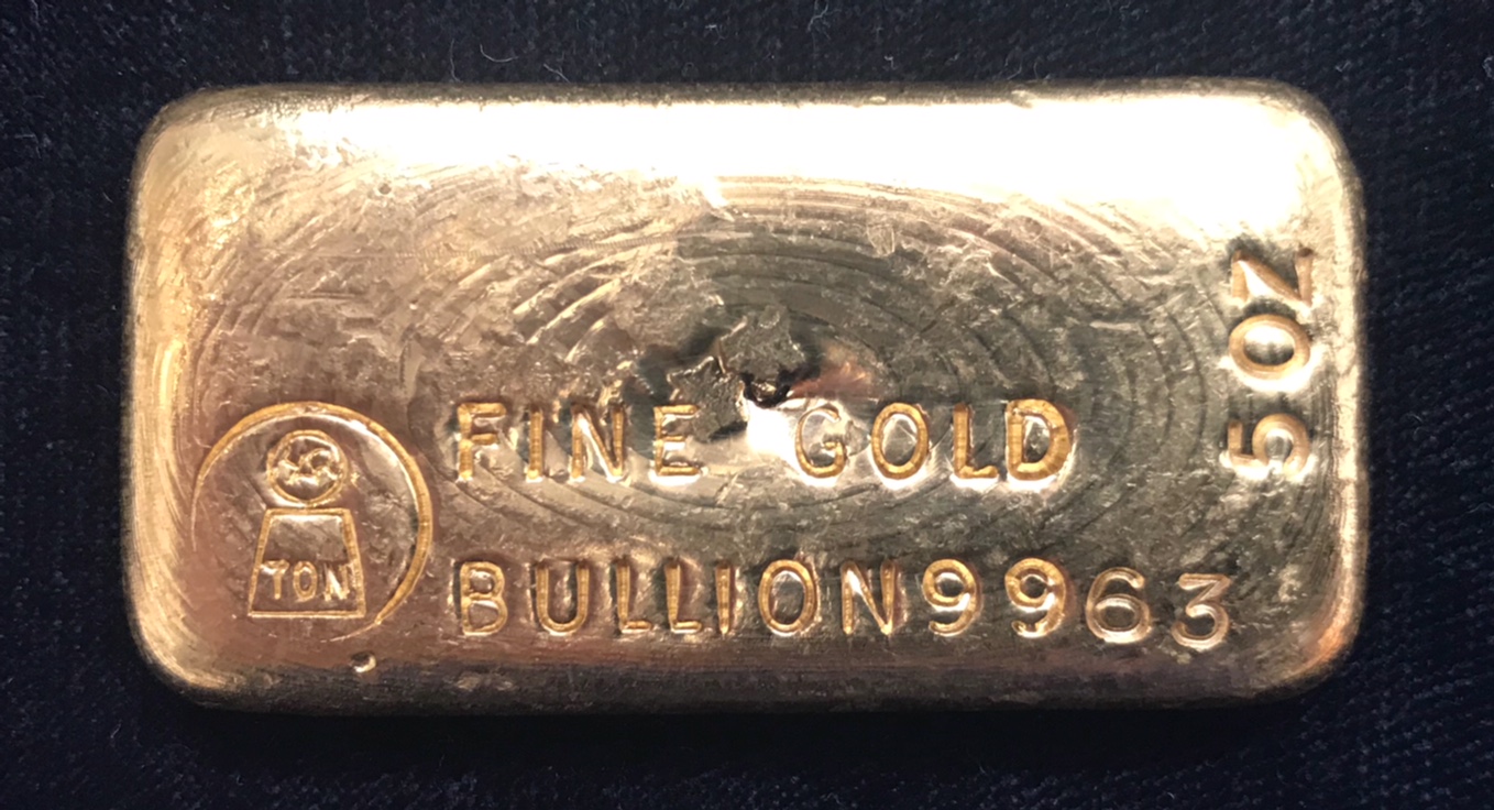 Harrington 5oz Gold Bar