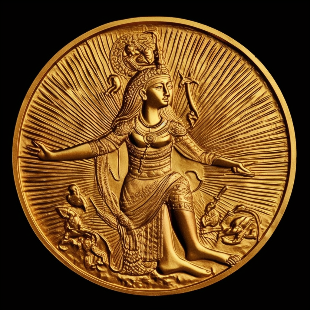 Isis Gold Coin