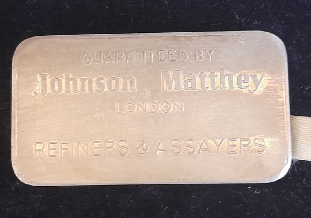 Johnson matthey 100g